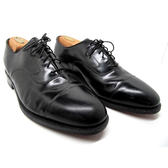 Johnston & Murphy Optima Comfort Cap Toe Oxfords Size US 9 3E/E +Shoe Trees - Picture 1 of 16